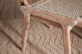 Nkuku Vinay Woven Armless Dining Chair Natural