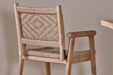 Nkuku Vinay Woven Dining Chair Natural