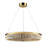Franklite Victoria Single Tier LED Pendant Chandelier 80cm