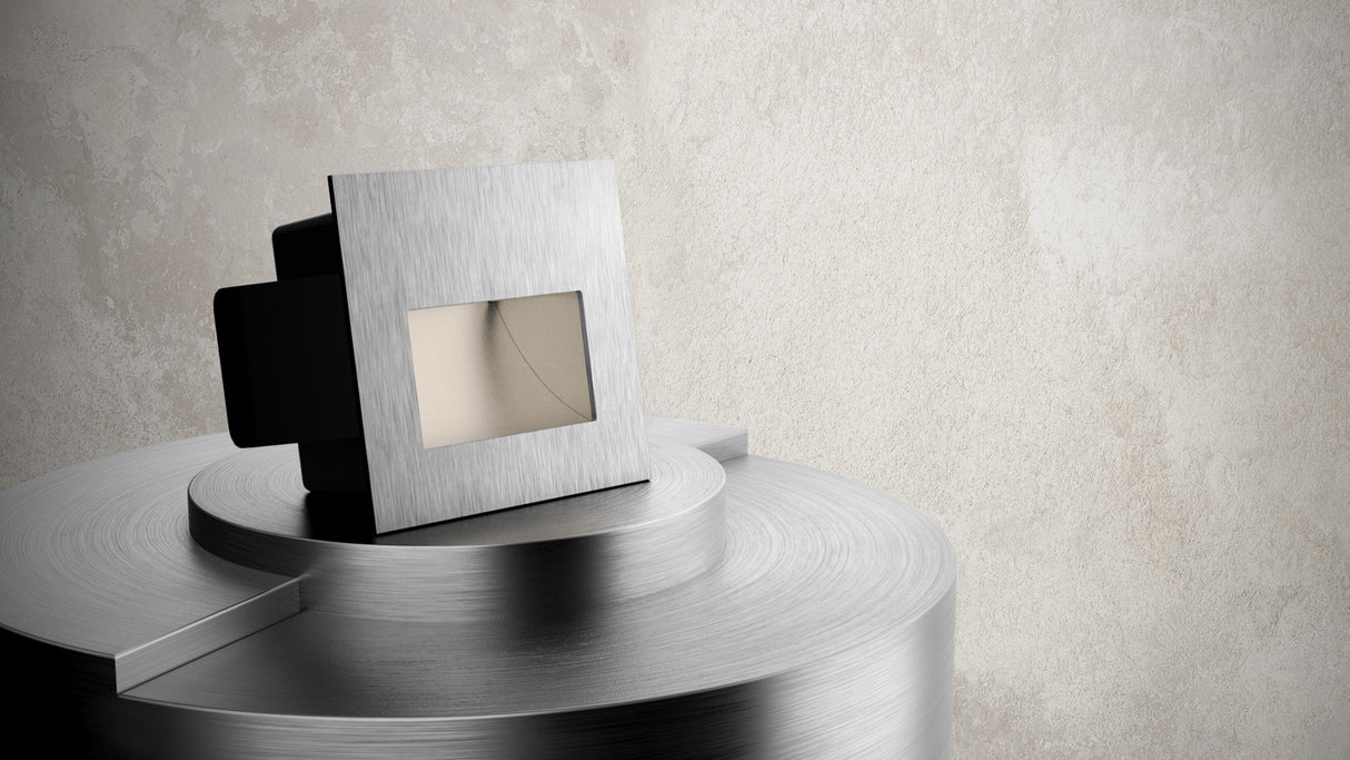 Orluna Vio Square Fixed Floor Washer - for Stairs & Walls