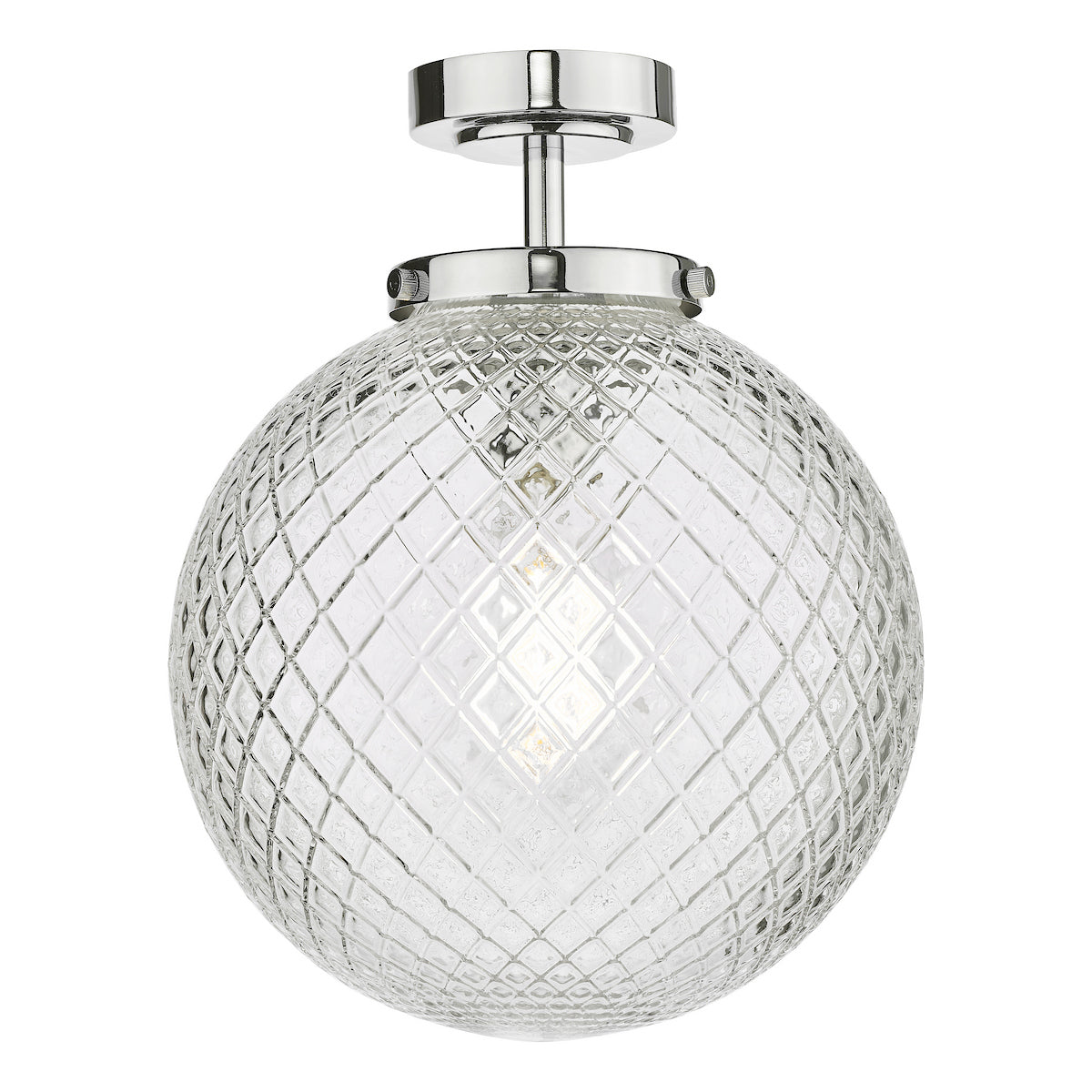 Dar Wayne Bathroom Flush Ceiling Light