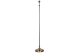 Nkuku Ehadi Antique Floor Lamp Antique Brass