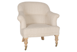 Nkuku Kiana Cotton Armchair Natural