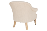 Nkuku Kiana Cotton Armchair Natural