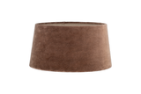 Nkuku Mendai Velvet & Linen Lampshade Mocha Large