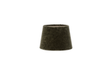 Nkuku Mendai Velvet & Linen Lampshade Moss Green Small