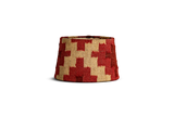 Nkuku Kaadu Jute Kilim Lampshade Rust & Natural Medium