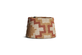 Nkuku Shanto Jute Kilim Lampshade Rust & Natural Medium