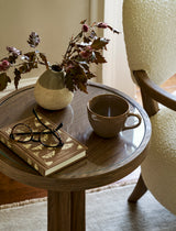 Garden Trading Westbury Round Side Table Bayur Wood