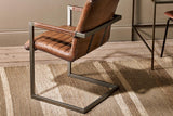 Nkuku Wamma Leather Desk Chair