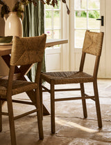 Garden Trading Wixford Dining Chair Oak Wood, Natural, Set of 2
