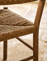 Garden Trading Wixford Dining Chair Oak Wood, Natural, Set of 2