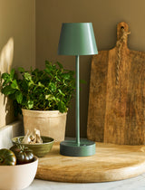 Garden Trading Winstone Rechargeable USB Table Lamp Thistle Green