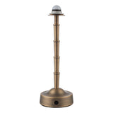 Dar Wyman Rechargeable Table Lamp Antique Bronze Base Only LED