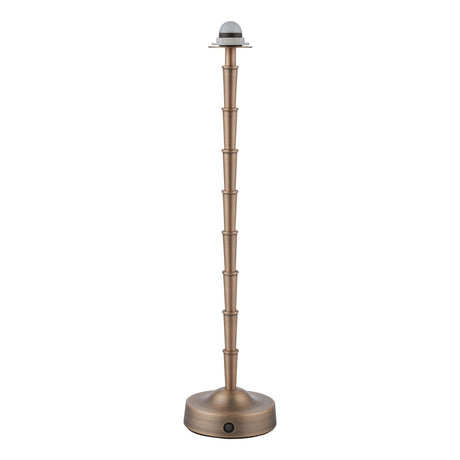 Dar Wyman Rechargeable LED Table Lamp Antique Bronze Base Only