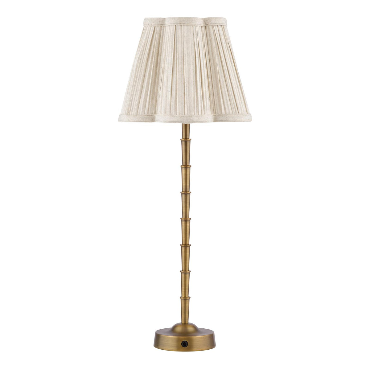 Dar Wyman Rechargeable LED Table Lamp Antique Bronze Base Only