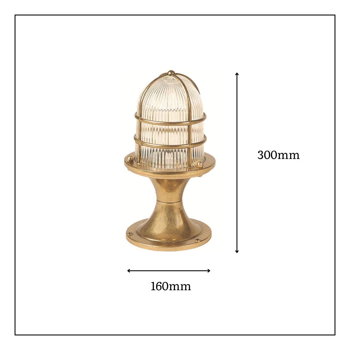 Lampfix Navigator Wellington Grand Outdoor Post Lantern
