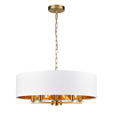 Franklite Windsor 5lt Pendant aged brass