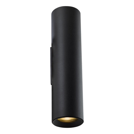 Dar Yamis 2 Light Wall Light Matt Black