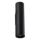 Dar Yamis 2 Light Wall Light Matt Black