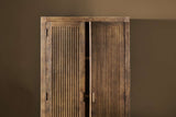 Nkuku Yasha Reeded Mango Wood Cabinet Natural
