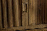 Nkuku Yasha Reeded Mango Wood Sideboard Natural