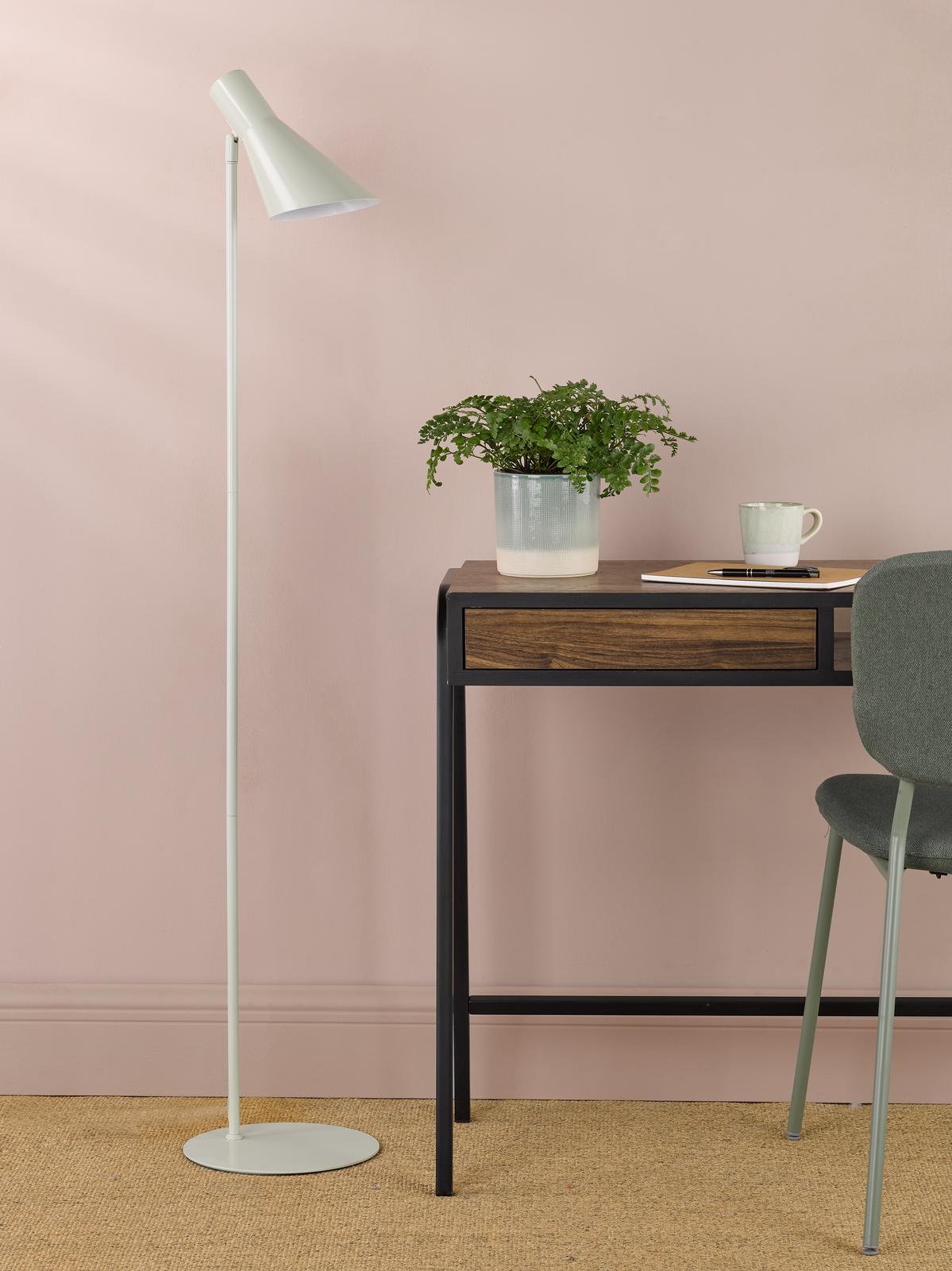 Dar Zahira Task Floor Lamp Matt Green