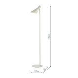 Dar Zahira Task Floor Lamp Matt Green
