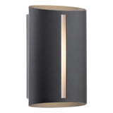 Dar Zuzana Outdoor Wall Light Matt Black IP54
