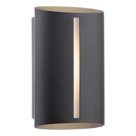 Dar Zuzana Outdoor Wall Light Matt Black IP54
