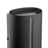 Dar Zuzana Outdoor Wall Light Matt Black IP54