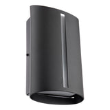 Dar Zuzana Outdoor Wall Light Matt Black IP54