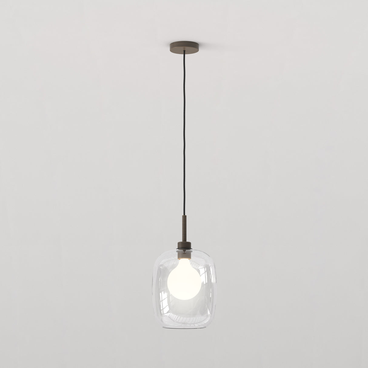 Astro Curve Glass 285 Clear Lampshade Shade