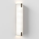 Astro Elba 600 Wall Interior Wall Light White Fabric/Bronze