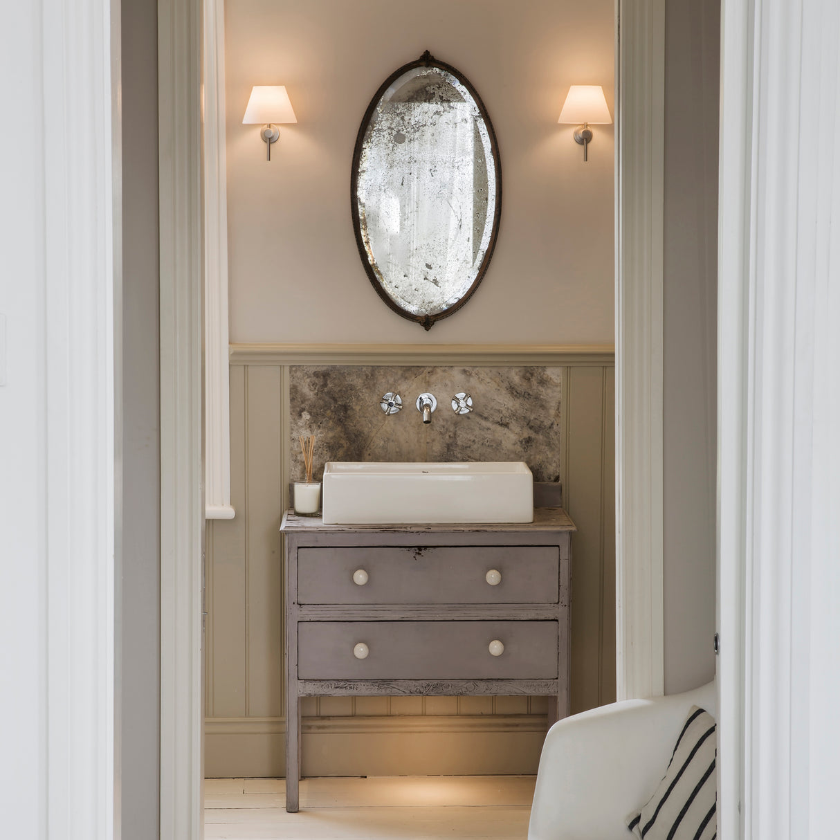 Astro Roma Polished Chrome Bathroom Wall Light