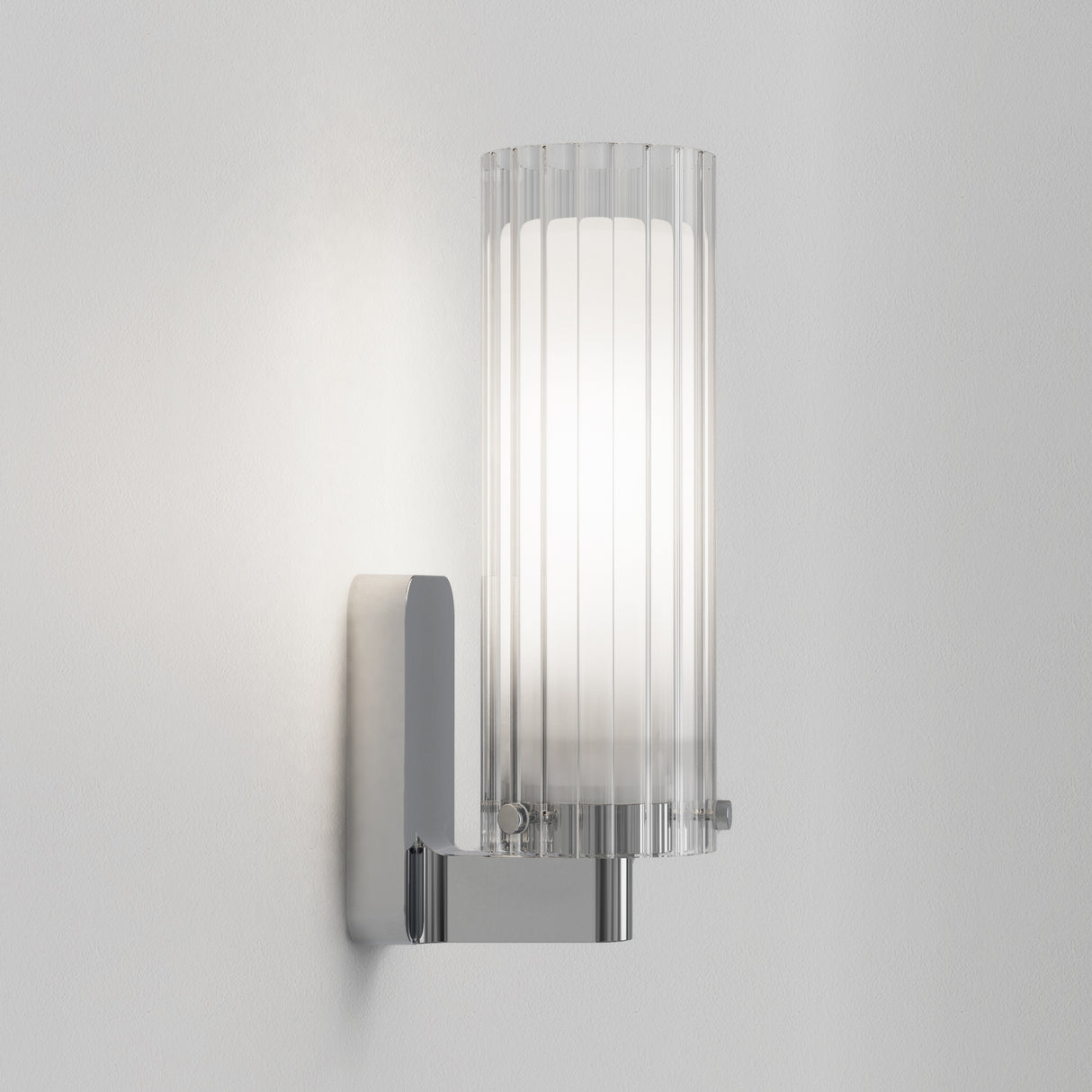 Astro Ottavino Wall Polished Chrome Bathroom Wall Light