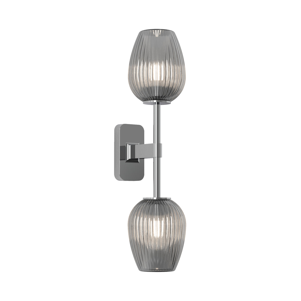 Astro Tacoma Twin Polished Chrome Bathroom Wall Light