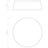 Astro Fife 430 Interior Ceiling Light Putty