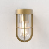Astro Cabin Wall Antique Brass Outdoor Wall Light