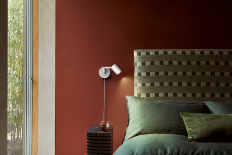 Astro Ascoli Swing Plug In Matt White Interior Reading Light