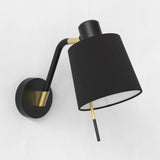 Astro Edward Wall Base Switched Matt Black Interior Wall Light
