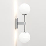 Astro Tacoma Twin Polished Chrome Bathroom Wall Light
