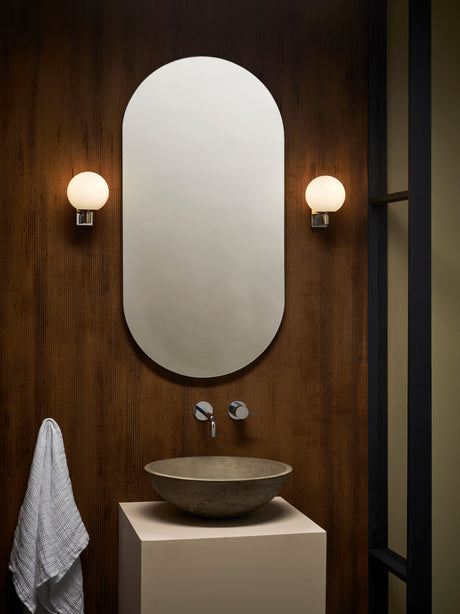 Astro Sagara Polished Chrome Bathroom Wall Light