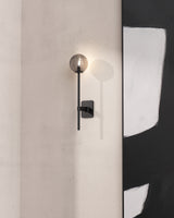 Astro Tacoma Ribbed Glass Smoke Lampshade Shade