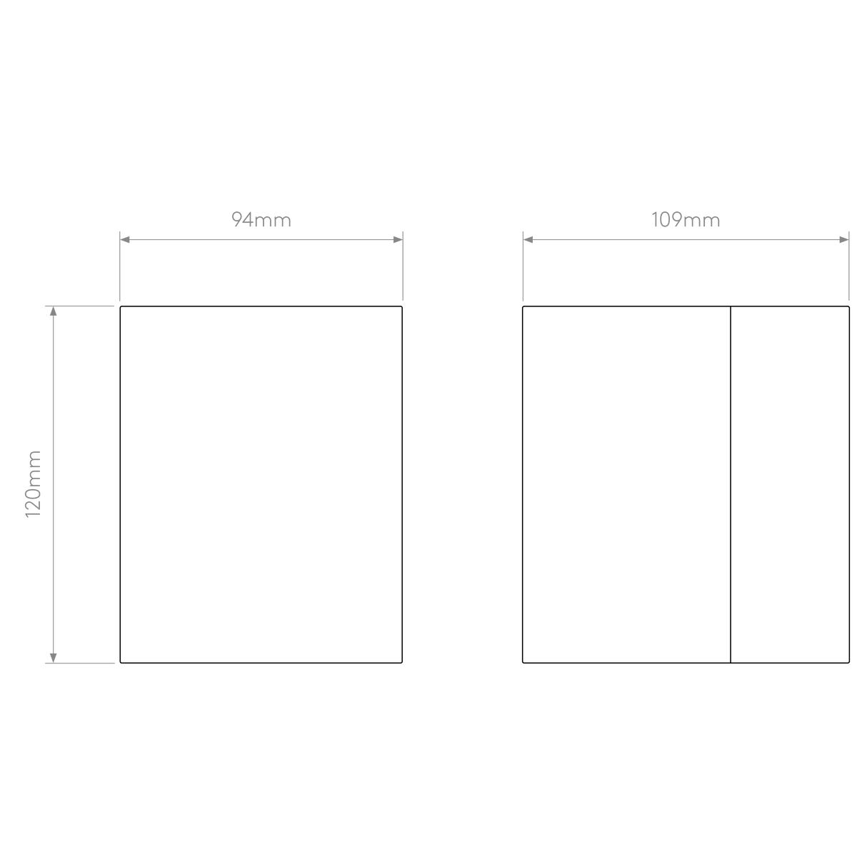 Astro Dunbar 120 LED Matt Concrete Coastal Wall Light