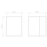 Astro Dunbar 120 LED Matt Concrete Coastal Wall Light