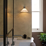 Astro Conic Polished Chrome Bathroom Wall Light