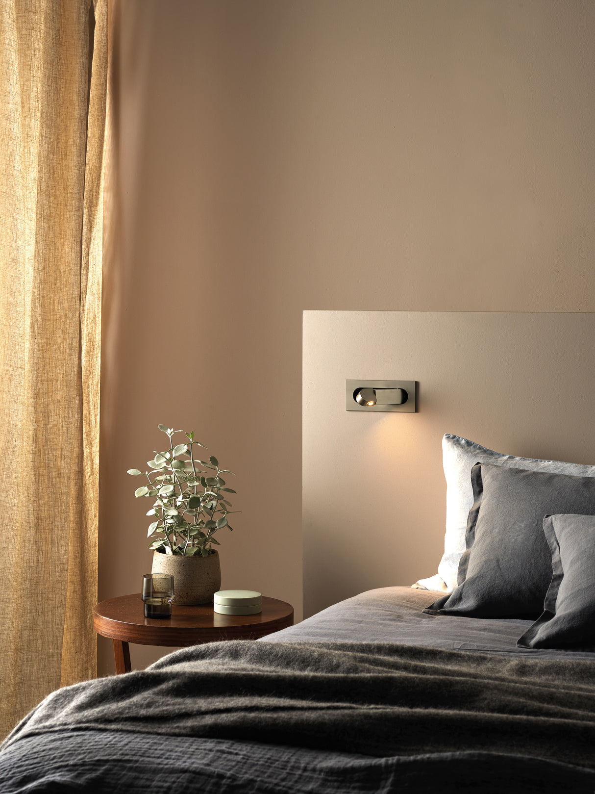 Astro Digit LED II Matt Nickel Interior Reading Light