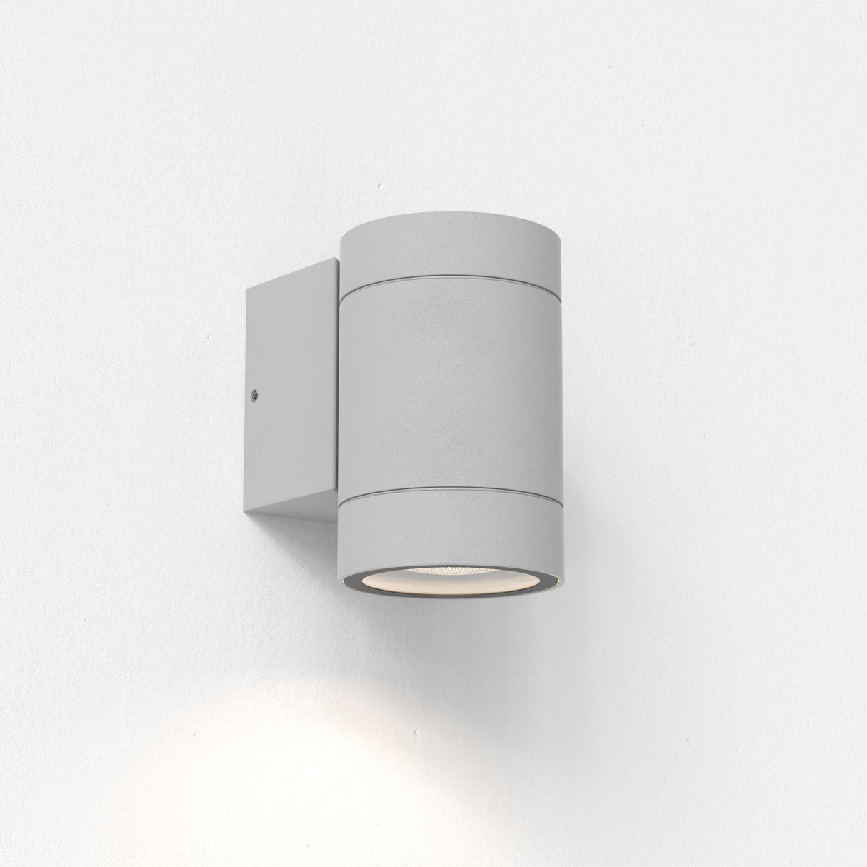 Astro Dartmouth Single GU10 Textured Grey Outdoor Wall Light