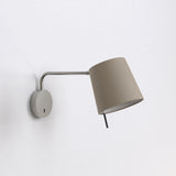Astro Mitsu Swing Arm Base Matt Nickel Interior Wall Light